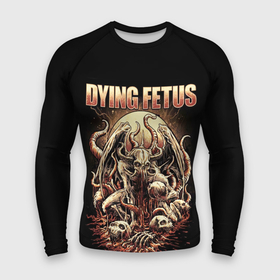 Мужской рашгард 3D с принтом Dying Fetus в Белгороде,  |  | death metal | dying fetus | грайндкор | группы | метал | музыка | рок