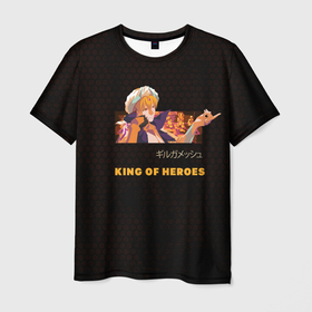 Мужская футболка 3D с принтом Гильгамеш Король героев в Тюмени, 100% полиэфир | прямой крой, круглый вырез горловины, длина до линии бедер | archer | fate | gilgamesh | king of hero | stay night | арчер | гильгамеш | король героев | ночь схватки | судьба
