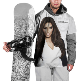 Накидка на куртку 3D с принтом Ким Кардашьян  , 100% полиэстер |  | Тематика изображения на принте: armenian | beautiful | celebrity | family | kardashian | kim kardashian | армянка | знаменитость | кардашьян | ким кардашьян | красивая | семейство