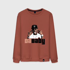 Мужской свитшот хлопок с принтом DaBaby , 100% хлопок |  | Тематика изображения на принте: baby jesus | dababy | rapper dababy | джонатан линдейл кирк | рэп | рэпер