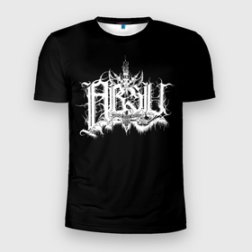 Мужская футболка 3D спортивная с принтом Absu в Белгороде, 100% полиэстер с улучшенными характеристиками | приталенный силуэт, круглая горловина, широкие плечи, сужается к линии бедра | absu | black metal | death metal | metal | rock | абсу | блэк метал | дес метал | метал | рок | роцк