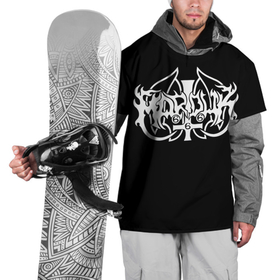 Накидка на куртку 3D с принтом Marduk , 100% полиэстер |  | black metal | death metal | marduk | metal | блэк метал | детх метал | мардук | метал