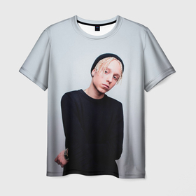 Мужская футболка 3D с принтом Молодой Ти в Новосибирске, 100% полиэфир | прямой крой, круглый вырез горловины, длина до линии бедер | black star | hip hop | rap | rep | t fest | исполнители | исполнитель | кирилл незборецкий | музыка | реп | ти фест | ти фэст | чёрная звезда
