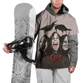 Накидка на куртку 3D с принтом Ozzy Osbourne , 100% полиэстер |  | black sabbath | hard rock | heavy metal | john michael osbourne | ozzy osbourne | джон майкл осборн | оззи осборн | хард рок | хеви метал
