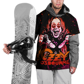 Накидка на куртку 3D с принтом Ozzy Osbourne в Курске, 100% полиэстер |  | black sabbath | hard rock | heavy metal | john michael osbourne | ozzy osbourne | джон майкл осборн | оззи осборн | хард рок | хеви метал