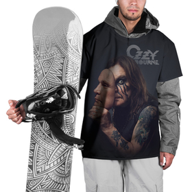 Накидка на куртку 3D с принтом Ozzy Osbourne , 100% полиэстер |  | black sabbath | hard rock | heavy metal | john michael osbourne | ozzy osbourne | джон майкл осборн | оззи осборн | хард рок | хеви метал