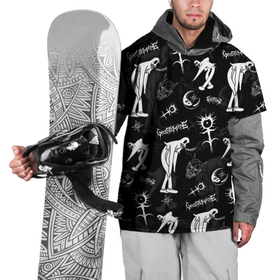 Накидка на куртку 3D с принтом Ghostemane в Санкт-Петербурге, 100% полиэстер |  | Тематика изображения на принте: anti icon | ghostemane | ill biz | mercury | noise | young crowley | гостмейн | рэп | рэпер | эрик уитни
