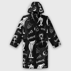 Дождевик унисекс 3D с принтом Ghostemane в городе Новоалтайск,  |  | anti icon | ghostemane | ill biz | mercury | noise | young crowley | гостмейн | рэп | рэпер | эрик уитни