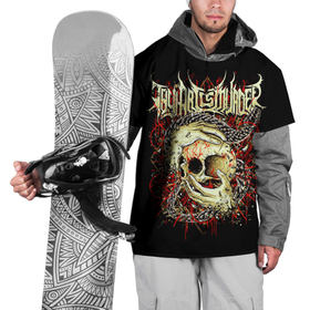 Накидка на куртку 3D с принтом Thy Art Is Murder в Белгороде, 100% полиэстер |  | Тематика изображения на принте: death metal | deathcore | thy art is murder | группы | дэткор | метал | музыка | рок