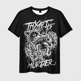 Мужская футболка 3D с принтом Thy Art Is Murder , 100% полиэфир | прямой крой, круглый вырез горловины, длина до линии бедер | death metal | deathcore | thy art is murder | группы | дэткор | метал | музыка | рок