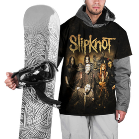 Накидка на куртку 3D с принтом Slipknot в Новосибирске, 100% полиэстер |  | slipknot | we are not your kind | альтернативный метал | грув метал | группы | метал | музыка | ню метал | слипнот