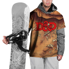 Накидка на куртку 3D с принтом Dungeons and Dragons | DD в Петрозаводске, 100% полиэстер |  | dd | dragon | dungeons and dragons | днд | дракон | драконы | подземелья и драконы