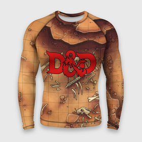 Мужской рашгард 3D с принтом Dungeons and Dragons  D D ,  |  | Тематика изображения на принте: dd | dragon | dungeons and dragons | днд | дракон | драконы | подземелья и драконы