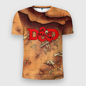 Мужская футболка 3D Slim с принтом Dungeons and Dragons | DD , 100% полиэстер с улучшенными характеристиками | приталенный силуэт, круглая горловина, широкие плечи, сужается к линии бедра | Тематика изображения на принте: dd | dragon | dungeons and dragons | днд | дракон | драконы | подземелья и драконы