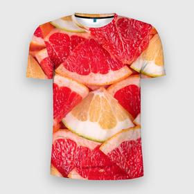Мужская футболка 3D Slim с принтом ЦИТРУСОВЫЙ МИКС | CITRUS MIX , 100% полиэстер с улучшенными характеристиками | приталенный силуэт, круглая горловина, широкие плечи, сужается к линии бедра | Тематика изображения на принте: citrus | citrus mix | grapefruit | orange | summer | апельсин | витамин | витамины | грейфрут | лето | цитрус | цитрусовая смесь | цитрусовый | цитрусовый микс