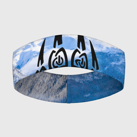 Повязка на голову 3D с принтом Печать Велеса | Волчья лапа в Новосибирске,  |  | runes | velez | winter | божество | велес | волчья лапа | горы | древние знаки | зима | знак рода | знаки | иероглифы | печать велеса | природа | руны | русь | символ | символы | скалы | скандинавская мифология
