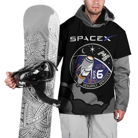 Накидка на куртку 3D с принтом Space X , 100% полиэстер |  | american | company | elon musk | manufacturer | space x | suborbital flights | американская | звезды | земля | знак | илон маск | компания | космическая техника | космос | логотип | небо | облака | производитель | спутник