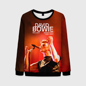 Мужской свитшот 3D с принтом Brilliant Live Adventures   David Bowie в Тюмени, 100% полиэстер с мягким внутренним слоем | круглый вырез горловины, мягкая резинка на манжетах и поясе, свободная посадка по фигуре | david bowie | альтернативный | арт | боуи | глэм | девид | джаз | дэвед | дэвид | музыка | музыкант | певец | поп | психоделический | рок | соул | хард | экспериментальный | электронная | эмбиент