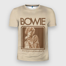 Мужская футболка 3D Slim с принтом Im Only Dancing   David Bowie в Екатеринбурге, 100% полиэстер с улучшенными характеристиками | приталенный силуэт, круглая горловина, широкие плечи, сужается к линии бедра | david bowie | альтернативный | арт | боуи | глэм | девид | джаз | дэвед | дэвид | музыка | музыкант | певец | поп | психоделический | рок | соул | хард | экспериментальный | электронная | эмбиент