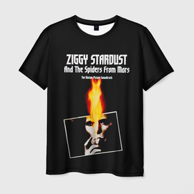 Мужская футболка 3D с принтом Ziggy Stardust: The Motion Picture   David Bowie в Петрозаводске, 100% полиэфир | прямой крой, круглый вырез горловины, длина до линии бедер | david bowie | альтернативный | арт | боуи | глэм | девид | джаз | дэвед | дэвид | музыка | музыкант | певец | поп | психоделический | рок | соул | хард | экспериментальный | электронная | эмбиент