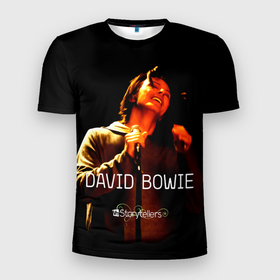 Мужская футболка 3D Slim с принтом VH1 Storytellers   David Bowie в Санкт-Петербурге, 100% полиэстер с улучшенными характеристиками | приталенный силуэт, круглая горловина, широкие плечи, сужается к линии бедра | david bowie | альтернативный | арт | боуи | глэм | девид | джаз | дэвед | дэвид | музыка | музыкант | певец | поп | психоделический | рок | соул | хард | экспериментальный | электронная | эмбиент