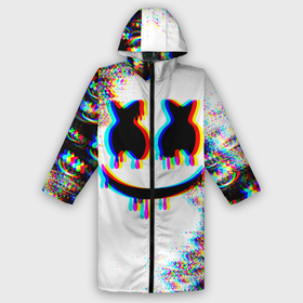 Дождевик унисекс 3D с принтом MARSHMELLOW GLITCH в Рязани,  |  | Тематика изображения на принте: dj | marshmello | marshmellow | usa | америка | клуб | клубная музыка | мармело | маршмелло | маршмеллоу | музыка | музыкант