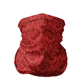Бандана-труба 3D с принтом Красная готика в Курске, 100% полиэстер, ткань с особыми свойствами — Activecool | плотность 150‒180 г/м2; хорошо тянется, но сохраняет форму | арт | вектор | векторный рисунок | гот | готика | готическое | красный | рисунок