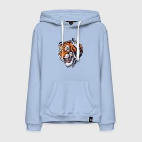 Мужская толстовка хлопок с принтом Jungle Tiger в городе Новоалтайск, френч-терри, мягкий теплый начес внутри (100% хлопок) | карман-кенгуру, эластичные манжеты и нижняя кромка, капюшон с подкладом и шнурком | 2022 | animal | cat | lion | tiger | год тигра | животные | зверь | зубы | кот | кошка | лев | охотник | полосатый | природа | тигр | тигренок | тигрица | хищник