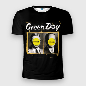 Мужская футболка 3D Slim с принтом Nimrod. Green Day , 100% полиэстер с улучшенными характеристиками | приталенный силуэт, круглая горловина, широкие плечи, сужается к линии бедра | american idiot | green day | альтернативный | билли джо армстронг | греен дай | грин дей | гриндей | группа | зелёный день | майк дёрнт | музыка | панк | поп | поппанк | рок | тре кул