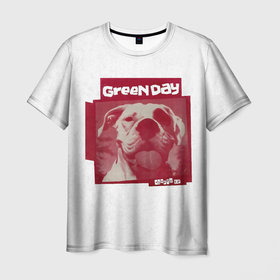 Мужская футболка 3D с принтом Slappy   Green Day в Новосибирске, 100% полиэфир | прямой крой, круглый вырез горловины, длина до линии бедер | american idiot | green day | альтернативный | билли джо армстронг | греен дай | грин дей | гриндей | группа | зелёный день | майк дёрнт | музыка | панк | поп | поппанк | рок | тре кул