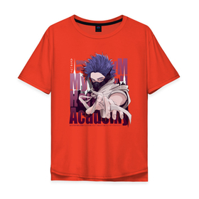 Мужская футболка хлопок Oversize с принтом AnimeArt_Boku no Hero Academia в Новосибирске, 100% хлопок | свободный крой, круглый ворот, “спинка” длиннее передней части | 