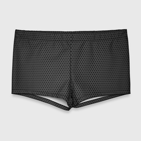 Мужские купальные плавки 3D с принтом чёрный карбоновый фон в Курске, Полиэстер 85%, Спандекс 15% |  | абстракция | текстура | узор