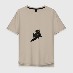 Мужская футболка хлопок Oversize с принтом Crypto Cat в Екатеринбурге, 100% хлопок | свободный крой, круглый ворот, “спинка” длиннее передней части | nft | биткоин | биток | богатство | кот | крипта | криптовалюта | чёрный кот | эфир