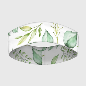 Повязка на голову 3D с принтом Herbalife в Петрозаводске,  |  | зелень | лето | листья | осень | ягода