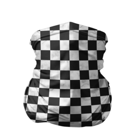 Бандана-труба 3D с принтом Шахматист в Тюмени, 100% полиэстер, ткань с особыми свойствами — Activecool | плотность 150‒180 г/м2; хорошо тянется, но сохраняет форму | chess | игра | король | ладья | математика | пешка | ферзь | чёрно белые | шах и мат | шахматист | шахматная доска | шахматные фигуры | шахматы