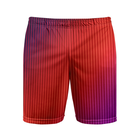 Мужские шорты спортивные с принтом Оранжево фиолетовый градиент в Тюмени,  |  | градиентный узор | детский | модный | молодежный | оранжевый | полосатый | полосы | современный | фиолетовый