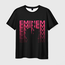 Мужская футболка 3D с принтом Маршалл Мэтерс третий , 100% полиэфир | прямой крой, круглый вырез горловины, длина до линии бедер | eminem | hip hop | rap | rep | исполнители | исполнитель | маршал мэтерс | маршалл | музыка | реп | эминем | эминэм