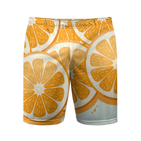 Мужские шорты спортивные с принтом АПЕЛЬСИН | ORANGE ,  |  | Тематика изображения на принте: citrus | orange | summer | апельсин | витамин | витамины | лето | цитрус | цитрусовый | цитрусовый микс
