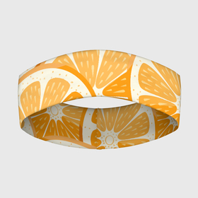 Повязка на голову 3D с принтом АПЕЛЬСИН | ORANGE в Кировске,  |  | citrus | orange | summer | апельсин | витамин | витамины | лето | цитрус | цитрусовый | цитрусовый микс