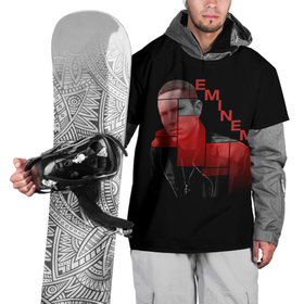 Накидка на куртку 3D с принтом Marshall Bruce Mathers в Кировске, 100% полиэстер |  | eminem | hip hop | rap | rep | исполнители | исполнитель | маршалk мэтерс | музыка | реп | эминем | эминэм
