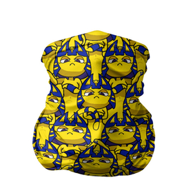 Бандана-труба 3D с принтом Ankha Zone в Белгороде, 100% полиэстер, ткань с особыми свойствами — Activecool | плотность 150‒180 г/м2; хорошо тянется, но сохраняет форму | animal crossing | ankha | анка | анкха | египетская | желтая | кошка | мем | паттерн