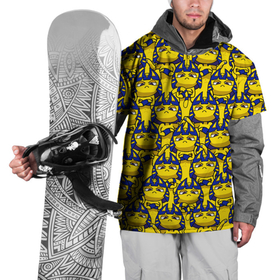 Накидка на куртку 3D с принтом Ankha Zone в Тюмени, 100% полиэстер |  | Тематика изображения на принте: animal crossing | ankha | анка | анкха | египетская | желтая | кошка | мем | паттерн