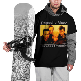Накидка на куртку 3D с принтом Rareties of Mode   Depeche Mode в Петрозаводске, 100% полиэстер |  | depeche mode | альбом | альтернативный | вестник моды | группа | депеш мод | депешмод | дэйв гаан | индастриал | мартин гор | музыка | новая волна | рок | синти поп | электроник | энди флетчер