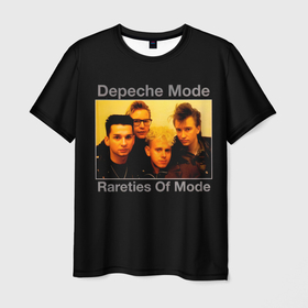 Мужская футболка 3D с принтом Rareties of Mode   Depeche Mode в Петрозаводске, 100% полиэфир | прямой крой, круглый вырез горловины, длина до линии бедер | Тематика изображения на принте: depeche mode | альбом | альтернативный | вестник моды | группа | депеш мод | депешмод | дэйв гаан | индастриал | мартин гор | музыка | новая волна | рок | синти поп | электроник | энди флетчер