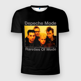 Мужская футболка 3D Slim с принтом Rareties of Mode   Depeche Mode в Петрозаводске, 100% полиэстер с улучшенными характеристиками | приталенный силуэт, круглая горловина, широкие плечи, сужается к линии бедра | Тематика изображения на принте: depeche mode | альбом | альтернативный | вестник моды | группа | депеш мод | депешмод | дэйв гаан | индастриал | мартин гор | музыка | новая волна | рок | синти поп | электроник | энди флетчер