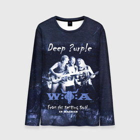 Мужской лонгслив 3D с принтом From The Setting Sun... (In Wacken)   Deep Purple в Санкт-Петербурге, 100% полиэстер | длинные рукава, круглый вырез горловины, полуприлегающий силуэт | deep purple | альбом | гловер | группа | дееп | деп | ди | дип перпл | диперпл | дипперпл | иэн гиллан | иэн пэйс | лого | логотип | метал | морс | пепл | прогрессивный | психоделический | рок | символ | хард