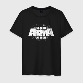 Мужская футболка хлопок с принтом ArmA Tactics , 100% хлопок | прямой крой, круглый вырез горловины, длина до линии бедер, слегка спущенное плечо. | arma 3 | game | арма | игра | шутер