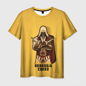 Мужская футболка 3D с принтом Тихий убийца в Кировске, 100% полиэфир | прямой крой, круглый вырез горловины, длина до линии бедер | game | games | асасин | ассасин | ассасин крид | ассассины | игра | игры