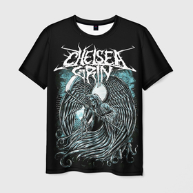 Мужская футболка 3D с принтом Chelsea Grin, Self Inflicted , 100% полиэфир | прямой крой, круглый вырез горловины, длина до линии бедер | chelsea grin | metal | self inflicted | группы | дэткор | метал | музыка | рок