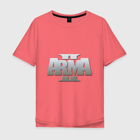 Мужская футболка хлопок Oversize с принтом Operation Arrowhead , 100% хлопок | свободный крой, круглый ворот, “спинка” длиннее передней части | Тематика изображения на принте: arma3 | military | арма | игры | шутер